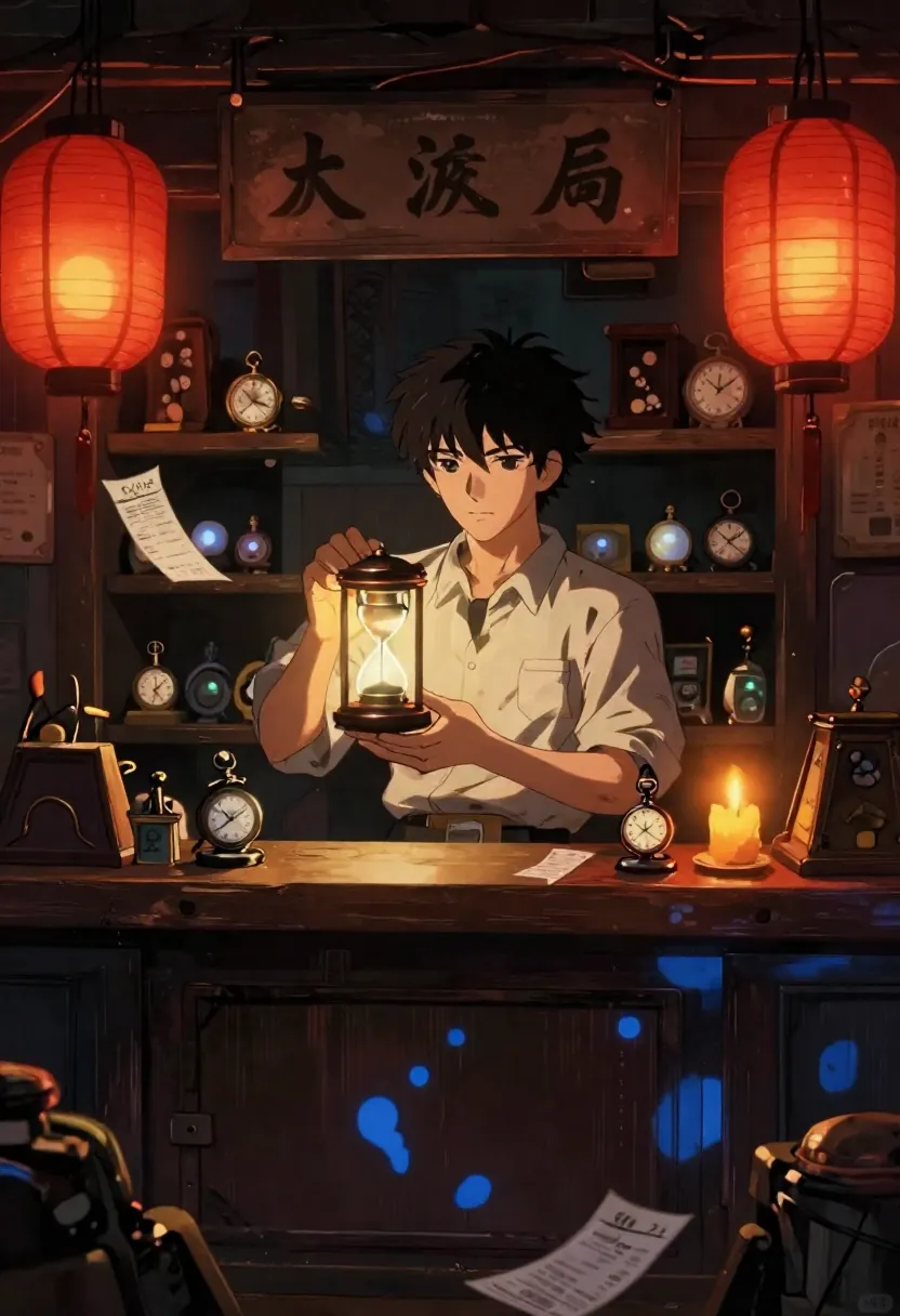 奇幻单元剧题材原创企划封面插画
