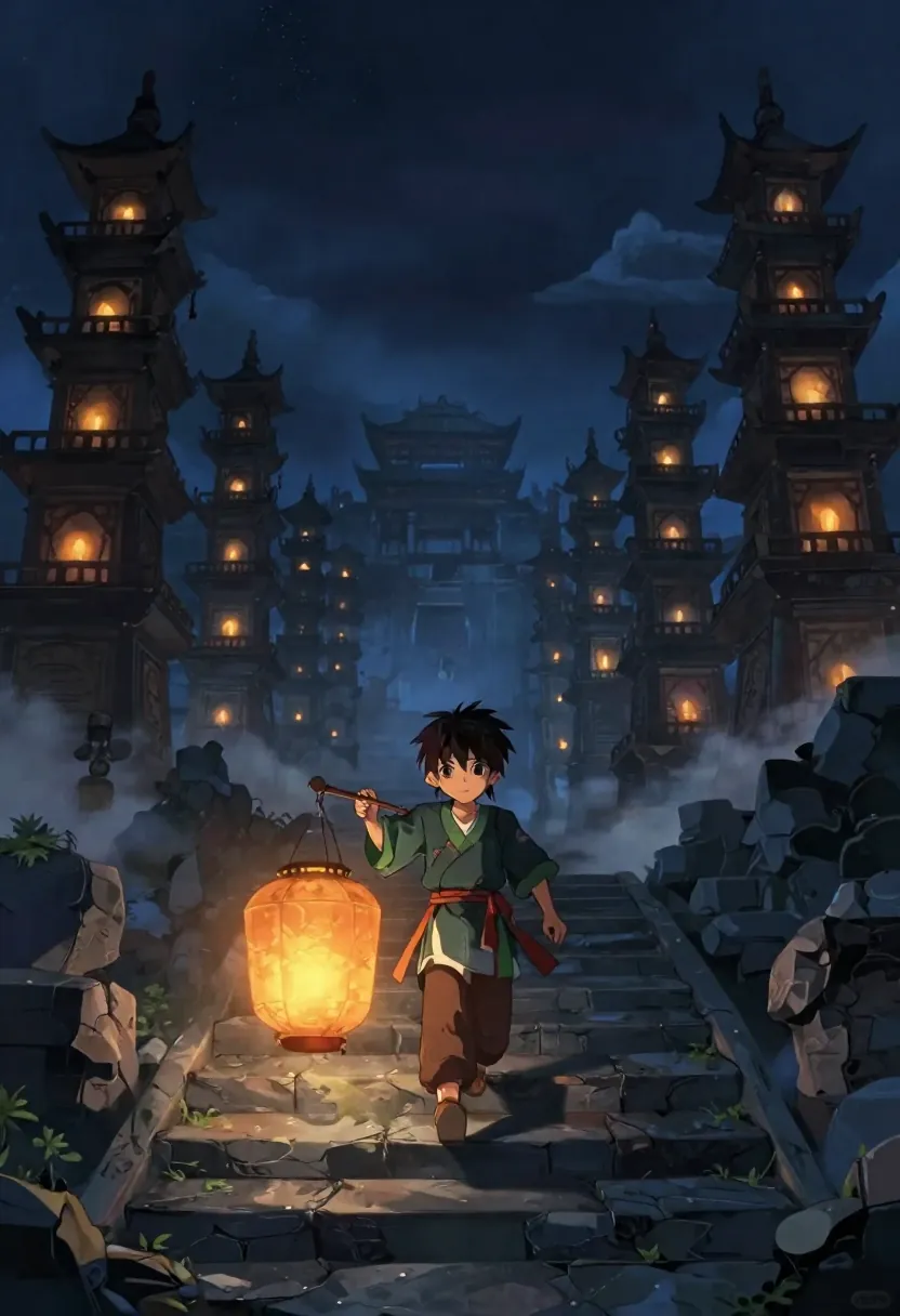 东方玄幻热血题材原创企划封面插画